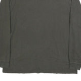 CARHARTT Mens Black Long Sleeve Crew Neck Pocket Logo L Cotton Blend T-Shirt
