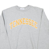 CHAMPION Mens Grey Tennessee Crew Neck S Cotton Blend Pullover Sweatshirt