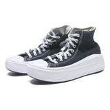 CONVERSE Chuck Taylor All Star Lift Womens High Top Trainers Black Canvas UK 7.5