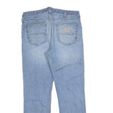 CARHARTT Mens Jeans Blue Relaxed Straight Denim Medium W34 L30 Classic Workwear