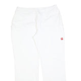 ENGELBERT STRAUSS Womens Joggers White L W34 L32 Relaxed Straight Fit