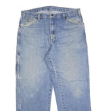 DICKIES Mens Relaxed Light Blue Denim Jeans W36 L32 Casual Workwear Zip Closure