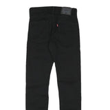 LEVI'S Mens Slim Black Jeans Denim W27 L32 Zip Classic