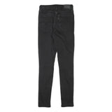 LEVI'S Womens Jeans Black Slim Skinny Denim Rinse W26 L28 Stretch Cotton Blend