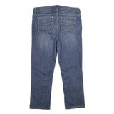 TOMMY HILFIGER Womens Jeans Blue Relaxed Straight Denim Medium W34 L28 Zip