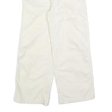 LEVI'S Womens Jeans White Regular Straight Denim W25 L25 Button Closure