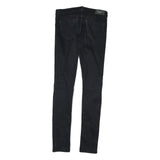 DIESEL Womens Slim Black Jeans Denim W29 L32 Stylish Zip Fastening