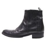 GEOX Ankle Boots Black Leather Womens UK 3
