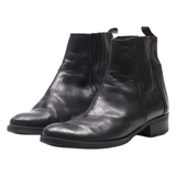 GEOX Ankle Boots Black Leather Womens UK 3