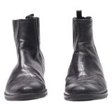 GEOX Ankle Boots Black Leather Womens UK 3