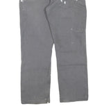 CARHARTT Mens Cotton Blend Grey Regular Fit Straight Leg Trousers W36 L30