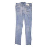 DIESEL Womens Slim Light Blue Denim Jeans Cotton Blend Zip W30 L34 Stylish