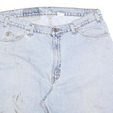 LEVI'S Mens Denim Blue Casual Shorts XL W38 Cotton Blend Relaxed Fit