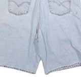 LEVI'S Mens Denim Blue Casual Shorts XL W38 Cotton Blend Relaxed Fit