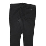 TOMMY HILFIGER Womens Jeans Black Slim Skinny Denim Medium W35 L30 Slim Fit Zip
