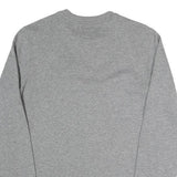 VANS Mens Grey Crew Neck XS Cotton Blend Sweatshirt Logo Patch Casual