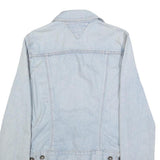 TOMMY HILFIGER Womens Blue Cotton Denim Button Jacket S Casual Lightweight