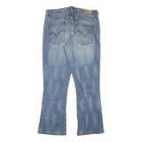 LEVI'S Womens Regular Fit Bootcut Denim Light Wash Jeans W31 L27