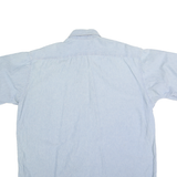 CARHARTT Mens Blue Cotton Blend Shirt XL Button Down Casual Workwear
