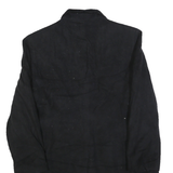 LAUREN RALPH LAUREN Womens Black Wool Button Jacket S Classic Tailored Blazer