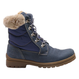 PAMAMA JACK Lace-Up Boots Blue Synthetic Womens UK 7