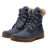 PAMAMA JACK Lace-Up Boots Blue Synthetic Womens UK 7