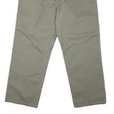 BEN DAVIS Mens Cotton Blend Beige Regular Fit Straight Leg Trousers W40 L30