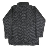 JACK WOLFSKIN Womens Black Outdoor Jacket UK 14 Polyester Blend Quilted Zip