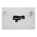 Vintagewhite Just Cavalli T-Shirt - mens x-large