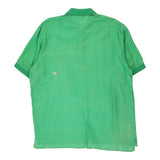 Jaks By Ferre Polo Shirt - Large Green Silk