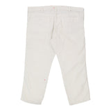 Burberry London Trousers - 44W White Cotton