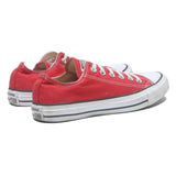 CONVERSE Chuck Taylor All Star Womens Lace-Up Trainers Red Canvas UK 5 Classic