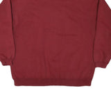 LOST JENNAIN Mens Maroon Crew Neck XL Mallard Country Graphic Sweatshirt