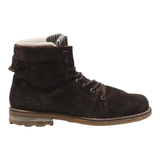 SNEAKY STEVE Lace-Up Boots Brown Leather Mens UK 7