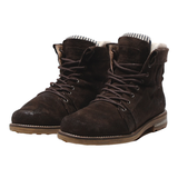 SNEAKY STEVE Lace-Up Boots Brown Leather Mens UK 7