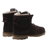 SNEAKY STEVE Lace-Up Boots Brown Leather Mens UK 7