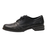 TIMBERLAND Oxford Shoes Black Leather Womens UK 8