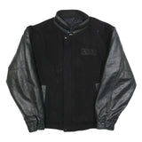 CANADA SPORTSWEAR Mens Black & Dark Green Boss Electric Wool Blend Jacket L