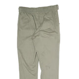 REITMANS Womens Cotton Blend Beige Regular Fit Straight Leg Trousers W32 L31