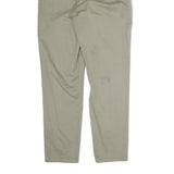 REITMANS Womens Cotton Blend Beige Regular Fit Straight Leg Trousers W32 L31