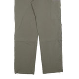 SHERPA Mens Cotton Blend Beige Regular Fit Straight Trousers W34 L32 Outdoor
