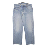 LEVI'S 501 Mens Regular Fit Straight Denim Light W32 L27 Classic Button Fly