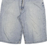 ANIMAL Mens Shorts Blue Denim XL W32 Casual Cotton Blend