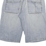 ANIMAL Mens Shorts Blue Denim XL W32 Casual Cotton Blend