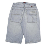 ANIMAL Mens Shorts Blue Denim XL W32 Casual Cotton Blend