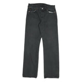 LEVI'S 501 Mens Jeans Black Regular Straight Denim Raw W30 L32 Classic Button