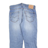 LEVI'S 514 Classic Mens Jeans Blue Classic Straight Denim Medium W33 L26 Zip Zip