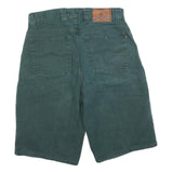 CREATION FANTASTICA Mens Shorts Green Casual Cotton Blend M W32 Relaxed Fit