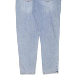 Womens Slim Light Blue Denim Jeans Cotton Blend Zip W28 L24 Stylish Casual Wear