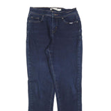 LEVI'S Womens Jeans Blue Slim Tapered Denim Medium W25 L28 Stylish Casual